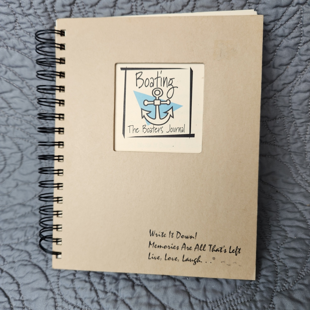 Boating The Boaters Journal Notebook